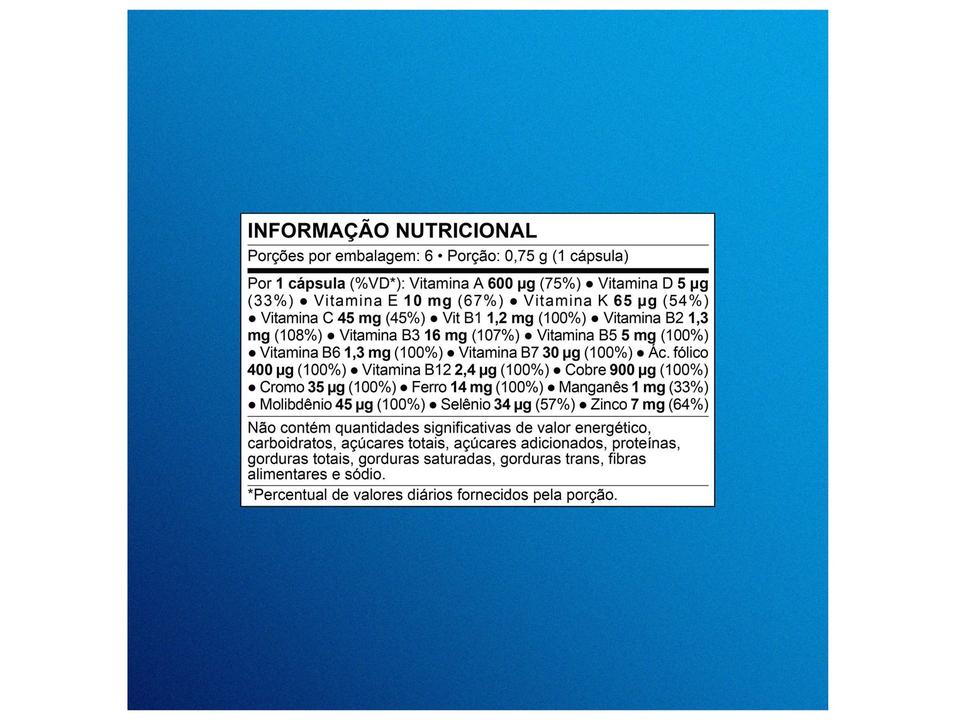 Multivitamínico Nestlé Nutren A-Z Mulher 60 Cápsulas - 2