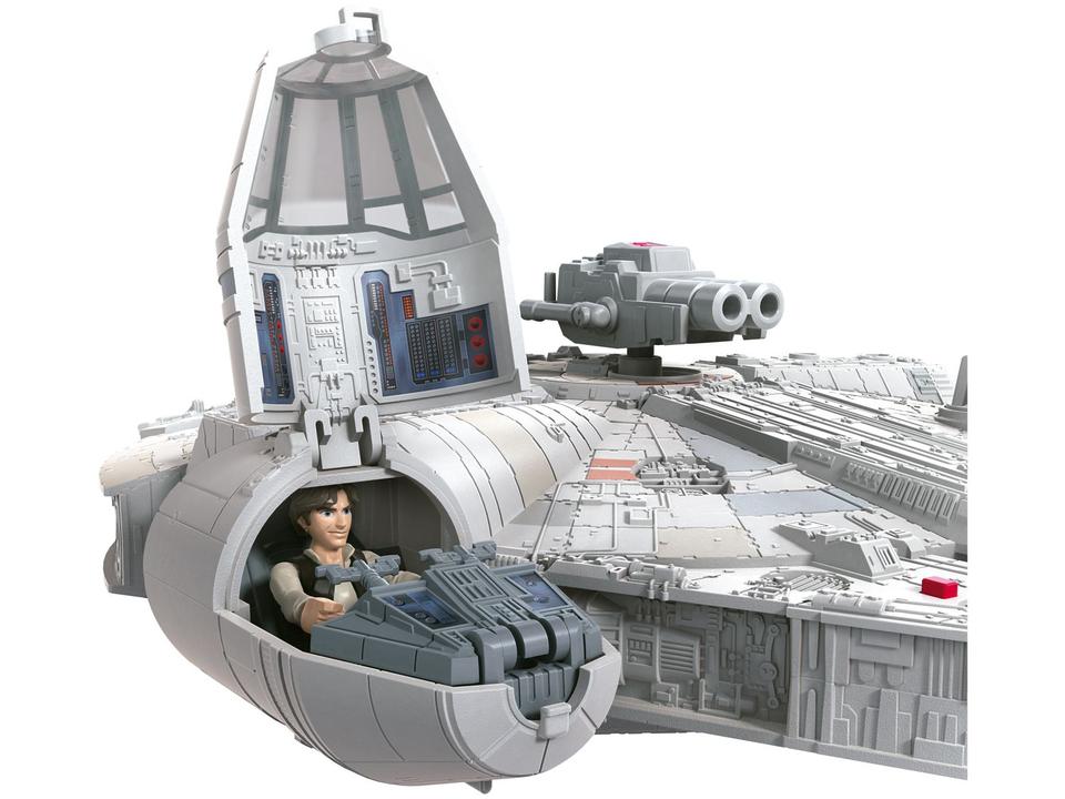 Nave Star Wars Star Wars Mission Fleet - Millenium Falcon Hasbro com Acessórios - 5