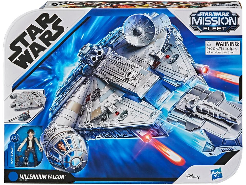 Nave Star Wars Star Wars Mission Fleet - Millenium Falcon Hasbro com Acessórios - 8