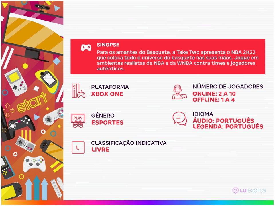 NBA 2K22 para Xbox One Take - Two - 1