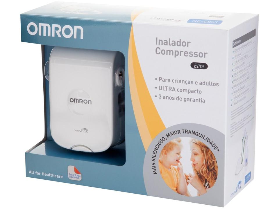 Nebulizador/Inalador Compressor Silencioso Omron - 8