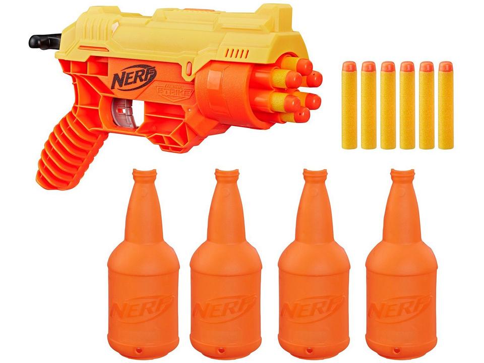 Nerf Alpha Strike Cobra com Target Hasbro - 12 Dardos com Acessórios