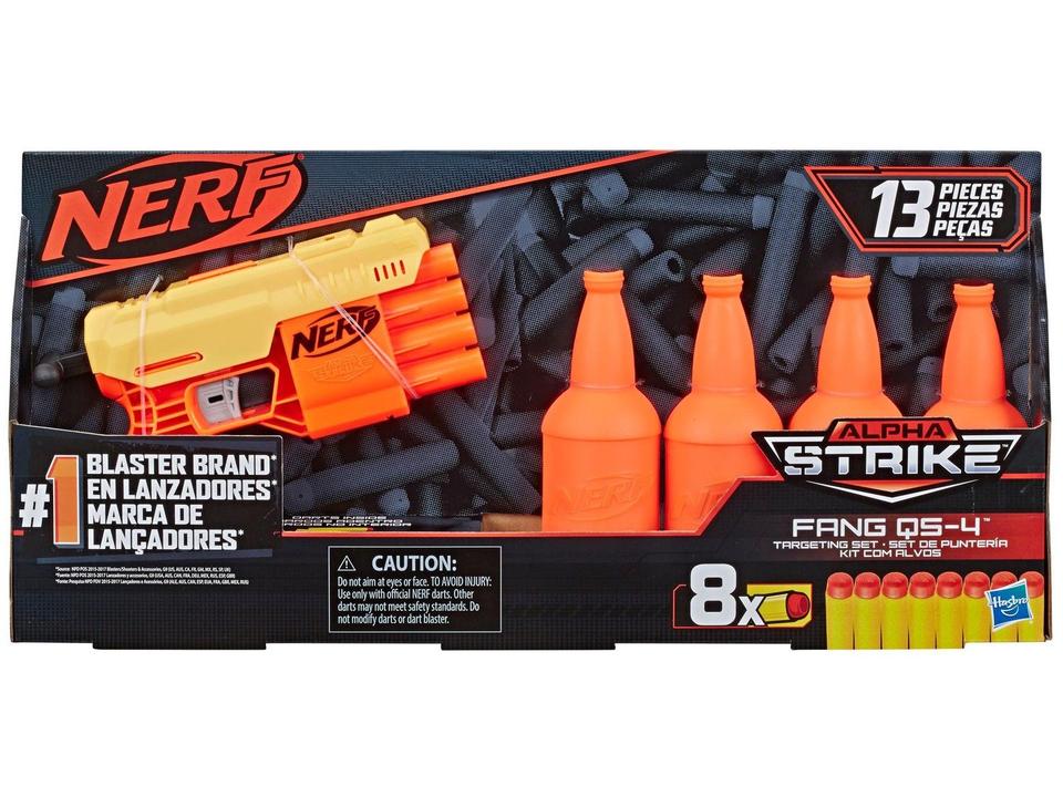 Nerf Alpha Strike Fang QS-4 Hasbro 8 Dardos - 1