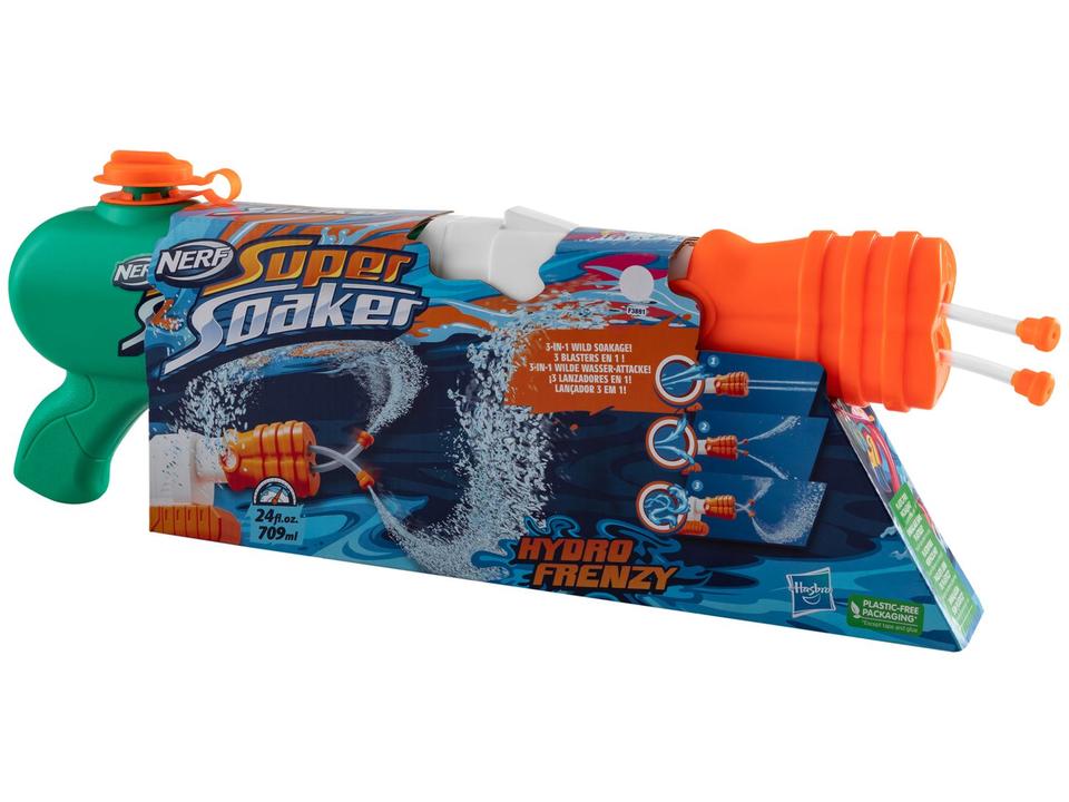 Nerf de Água Super Soaker Hydro Frenzy Hasbro - 9