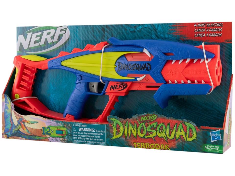 Nerf Dinosquad Terrodak Hasbro 13 Peças - 9