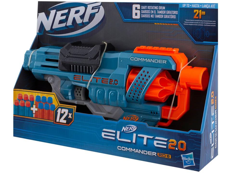 Nerf Elite 2.0 Commander RD-6 Hasbro 13 Peças - 9