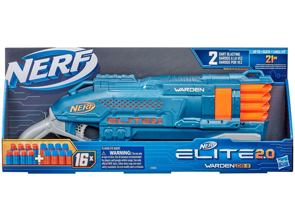 Nerf Elite 2.0 Warden DB-8 17 Peças - 3