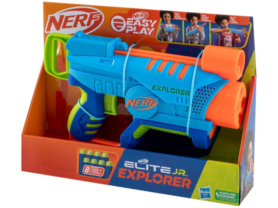Nerf Elite Jr. Explorer Hasbro 9 Peças - 9
