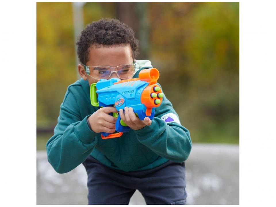 Nerf Elite Jr. Explorer Hasbro 9 Peças - 10
