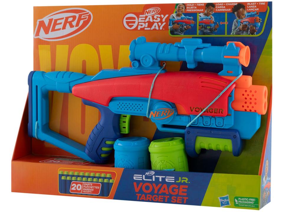Nerf Elite Junior Voage Target Set Hasbro - 11