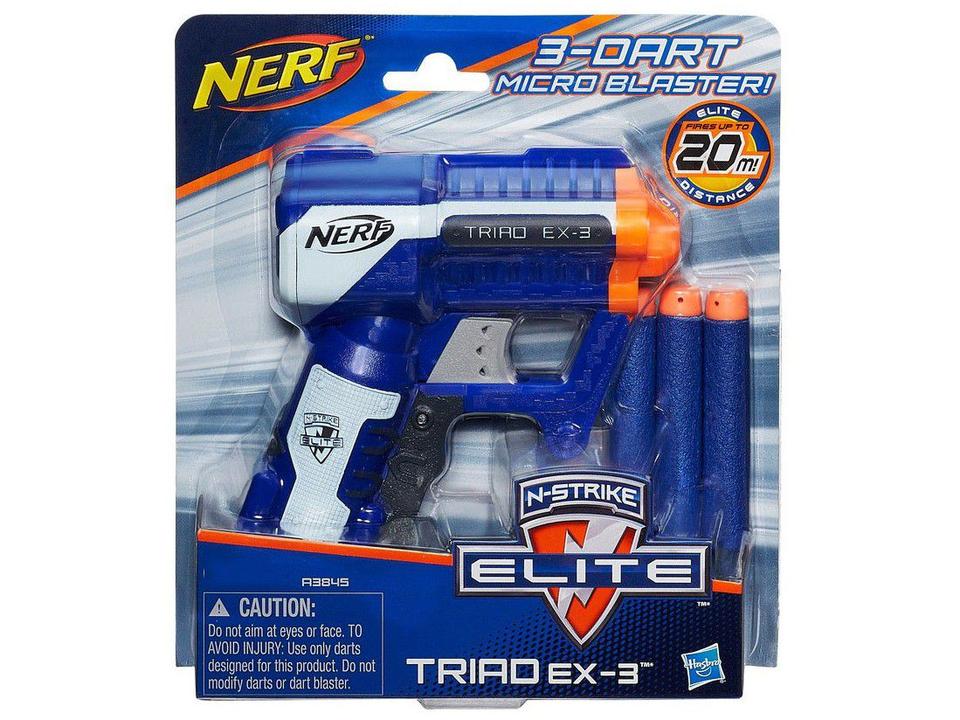 Nerf Elite Triad EX-3 Hasbro 4 Peças - 11