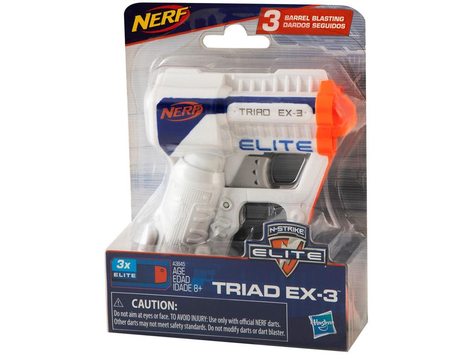 Nerf Elite Triad EX-3 Hasbro 4 Peças - 10