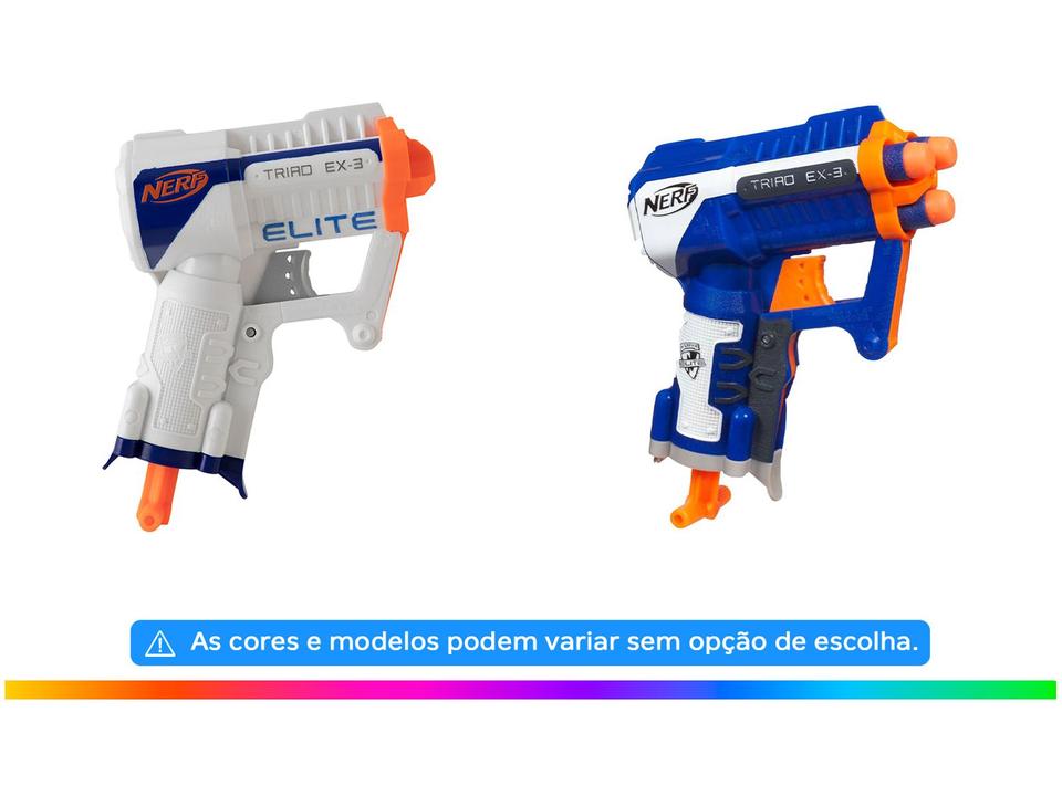 Nerf Elite Triad EX-3 Hasbro 4 Peças - 1