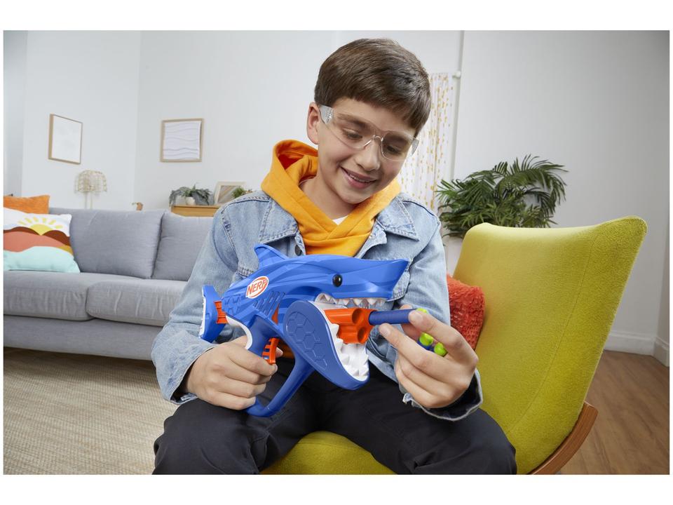 Nerf Jr Wild Sharkfire Hasbro 9 Peças - 4