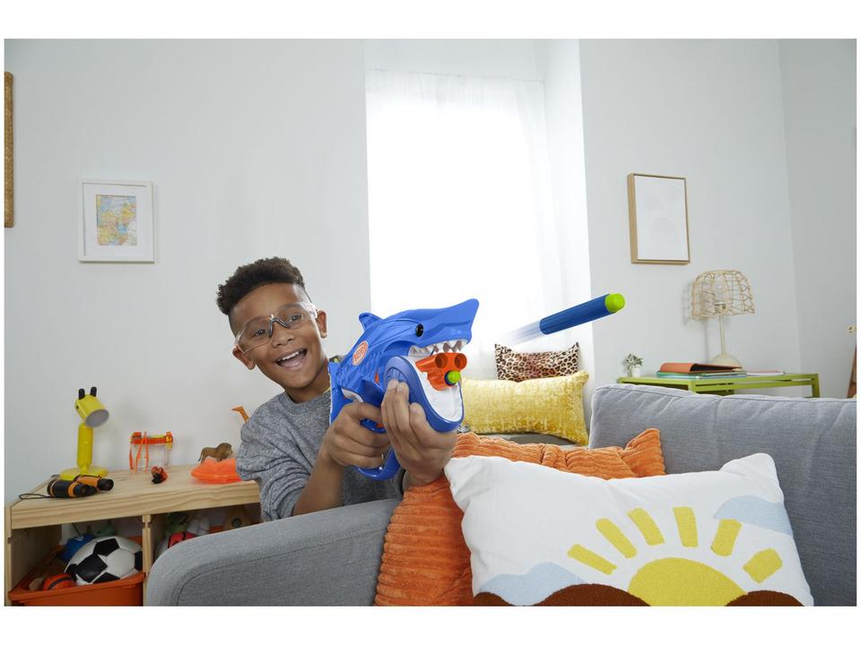 Nerf Jr Wild Sharkfire Hasbro 9 Peças - 3