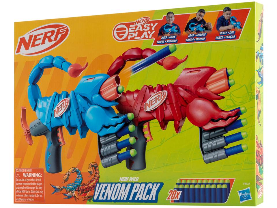 Nerf Wild Venompack Hasbro 22 Peças - 16