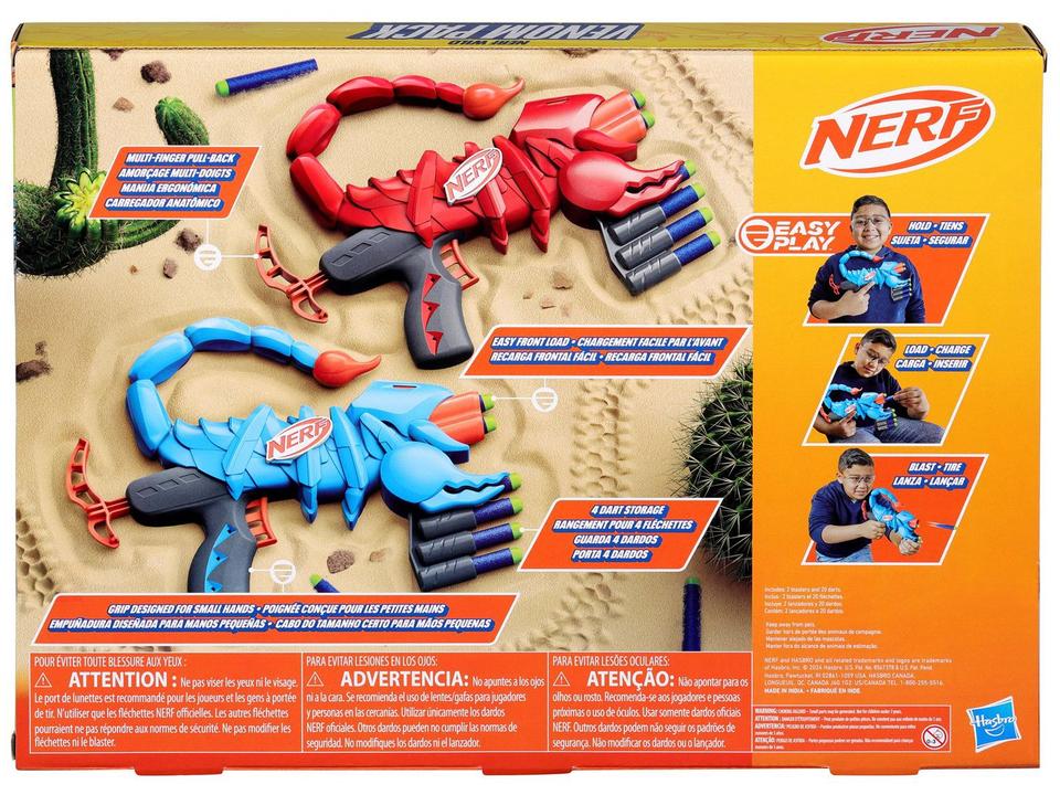 Nerf Wild Venompack Hasbro 22 Peças - 17