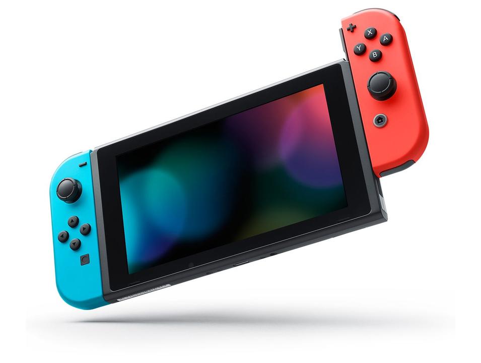 Nintendo Switch 32GB 2 Controles Joy-Con com Super Mario Bros. Wonder e 3 Meses de Assinatura Nintendo Switch Online - 1