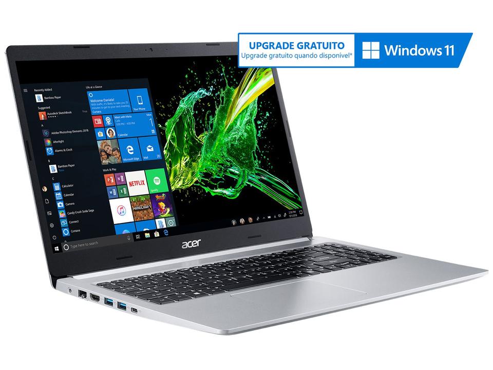 Notebook Acer Aspire 5 A515-54-57EN Intel Core i5 - 8GB 256GB SSD 15,6” Full HD LED Windows 10 - 1