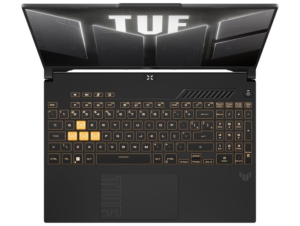 Notebook ASUS TUF Gaming F16 FX607VU-RL054 Intel Core 5 210H 8GB RAM 512GB FHD+ Linux NVIDIA GeForce RTX 4050 90NR0N06-M005T0 - 12