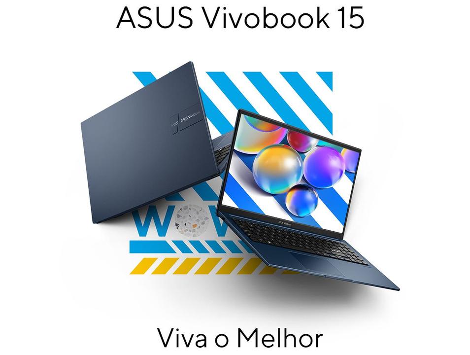 Notebook ASUS Vivobook 15 Intel Core i5 1334U 8GB RAM 512GB SSD 15,6" Full HD Windows 11 X1504VA-NJ3957W - 8