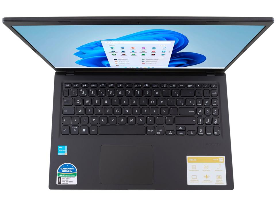 Notebook ASUS Vivobook 15 Pentium Gold 4GB RAM SSD - 128GB 15,6" Full HD X1500EA-EJ4242WS - 6