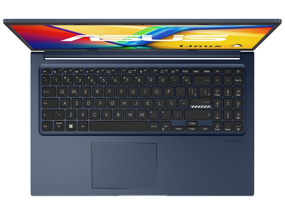 Notebook ASUS Vivobook 15 X1504VA-NJ1746 Intel Core i5 16GB RAM 512GB SSD 15,6" Full HD Linux 90NB10J1-M027A0 - 18