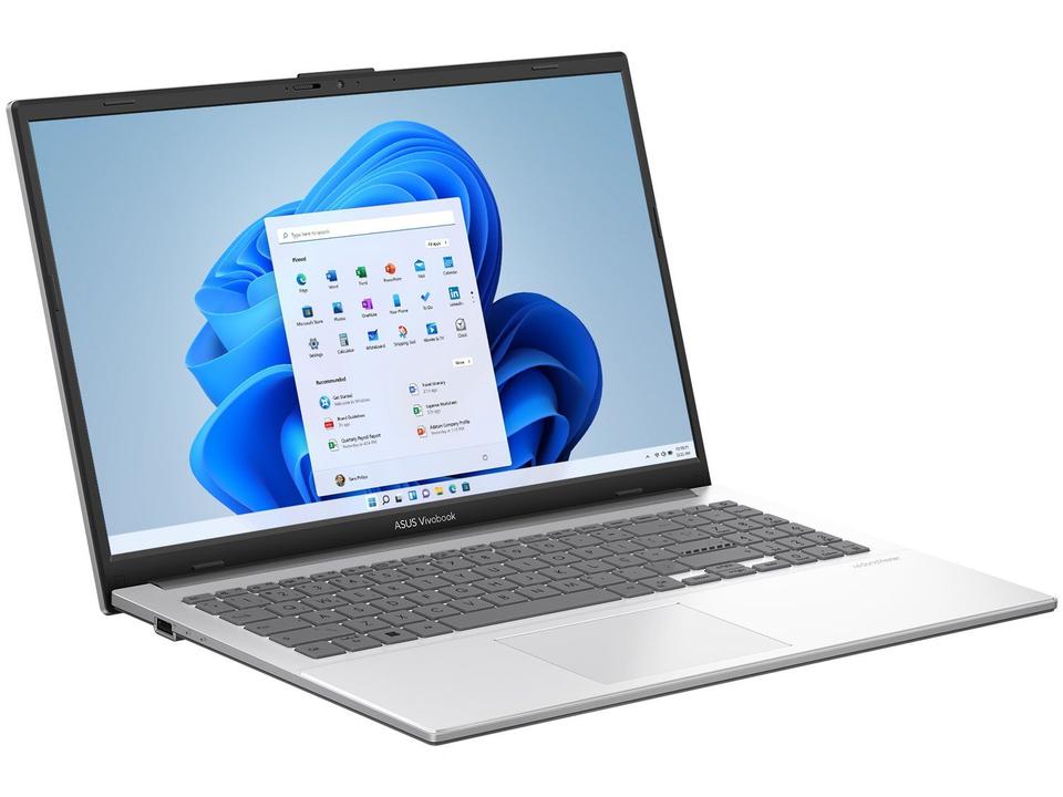 Notebook Asus Vivobook Go 15 Intel Core i3 N305 8GB RAM SSD 256GB Full HD Windows 11 E1504GA-NJ434W - 8