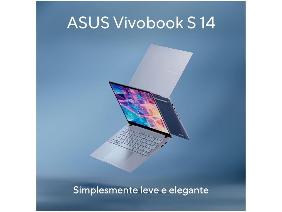 Notebook ASUS Vivobook S 14 Intel Core Ultra 7 16GB RAM 512GB SSD 14" Windows 11 - S5406SA-PP218W - 8