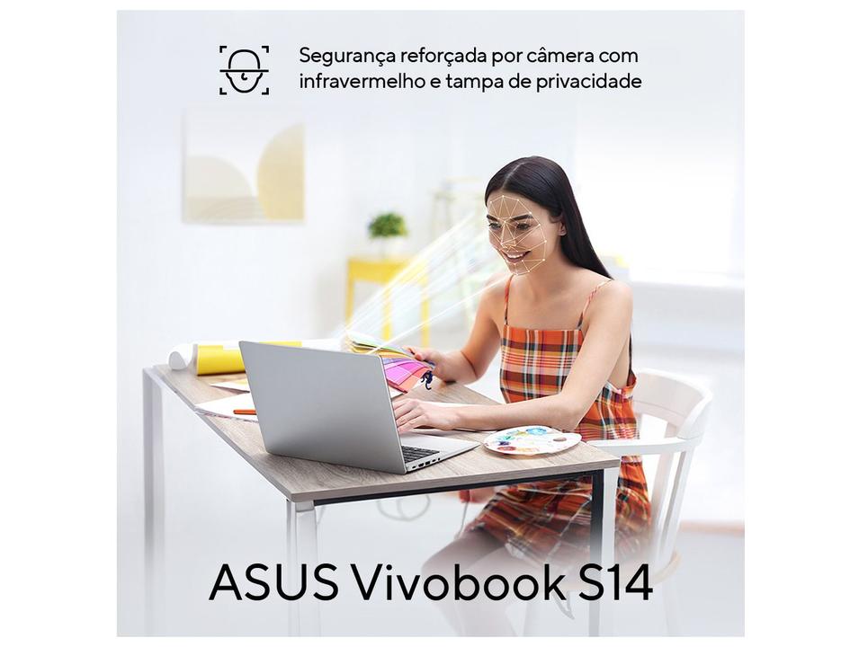 Notebook ASUS Vivobook S14 Intel Core Ultra 5 com IA Integrada 225H 16GB RAM 512SSD 14" Windows 11 - 6
