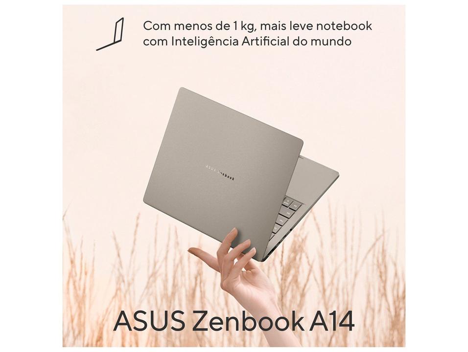 Notebook ASUS Zenbook A14 Snapdragon X1 32GB RAM 1 TB SSD 14" Windows 11 UX3407QA-QD391W - 3