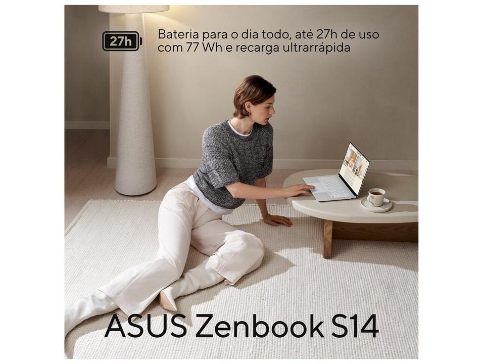 Notebook ASUS Zenbook S14 Intel Core Ultra 7 16GB RAM 512GB SSD 14" Touch Windows 11 UX5406AA-SU308W - 4