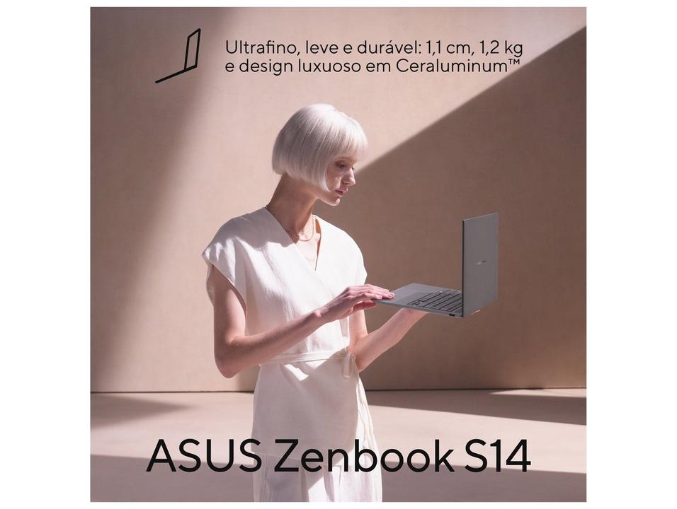 Notebook ASUS Zenbook S14 Intel Core Ultra 7 16GB RAM 512GB SSD 14" Touch Windows 11 UX5406AA-SU308W - 2