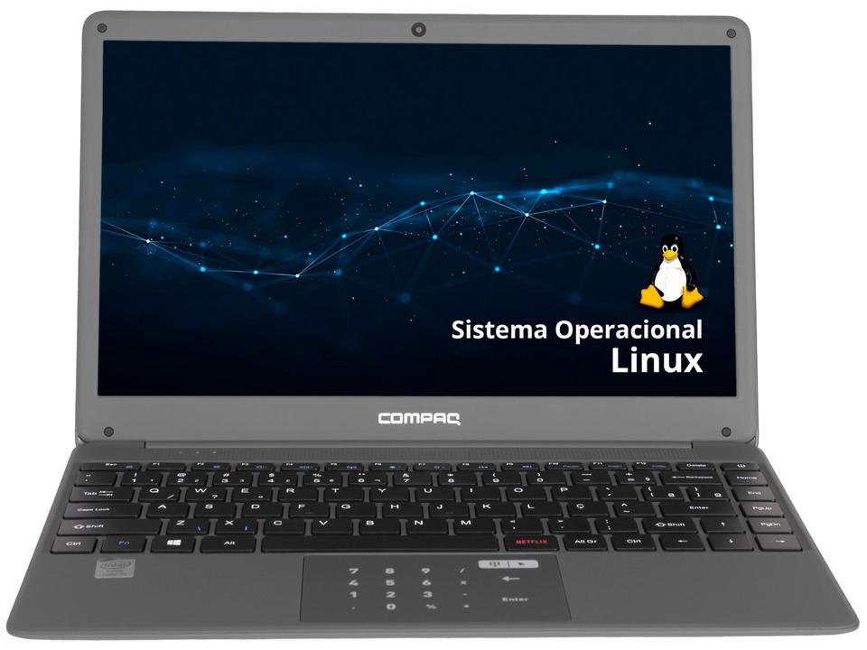 Notebook Compaq Presario CQ-27 Intel Core i3 4GB - 240GB SSD 14,1” LED Linux - 2