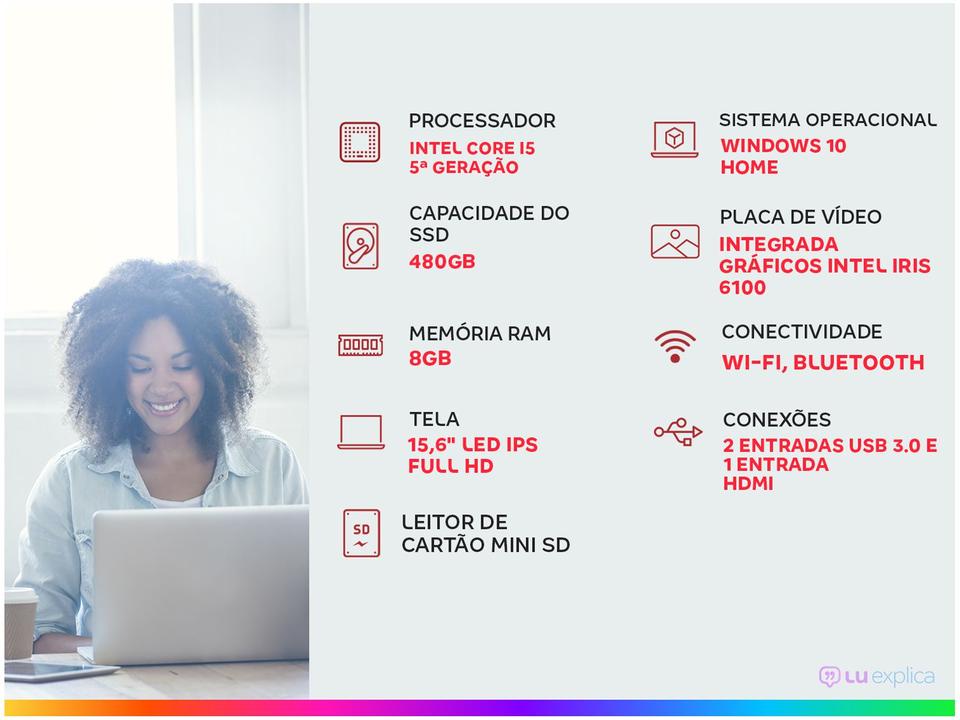 Notebook Compaq Presario CQ-29 Intel Core i5 - 1