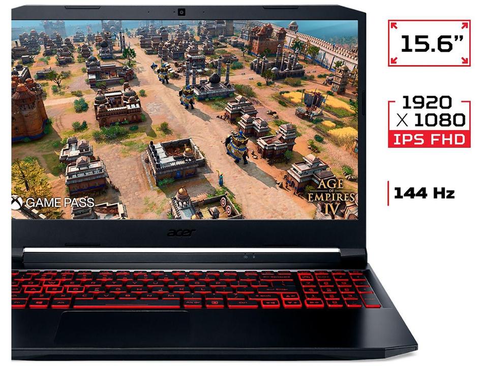 Notebook Gamer Acer Nitro Intel Core i5 8GB 512GB - 19