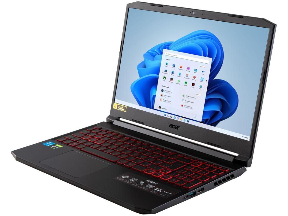 Notebook Gamer Acer Nitro Intel Core i5 8GB 512GB - 3