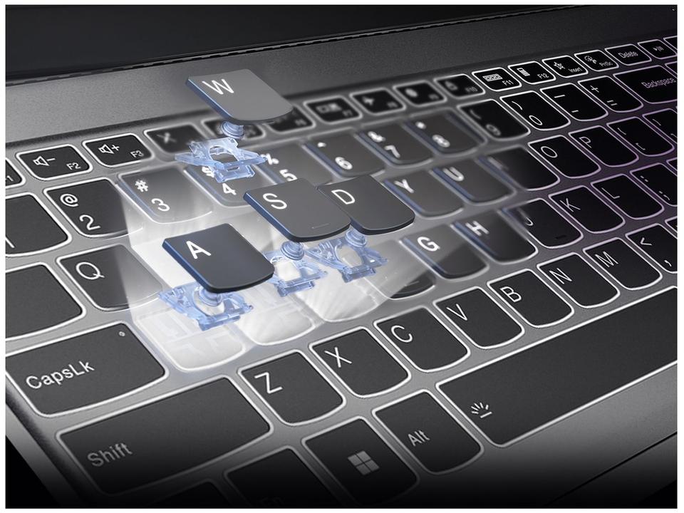Notebook Gamer Lenovo LOQ 83ME0007BR Intel Core i5 12450HX 16GB RAM 512GB SSD 15,6" Full HD Windows 11 NVIDIA GeForce RTX 3050 83ME0007BR - 6