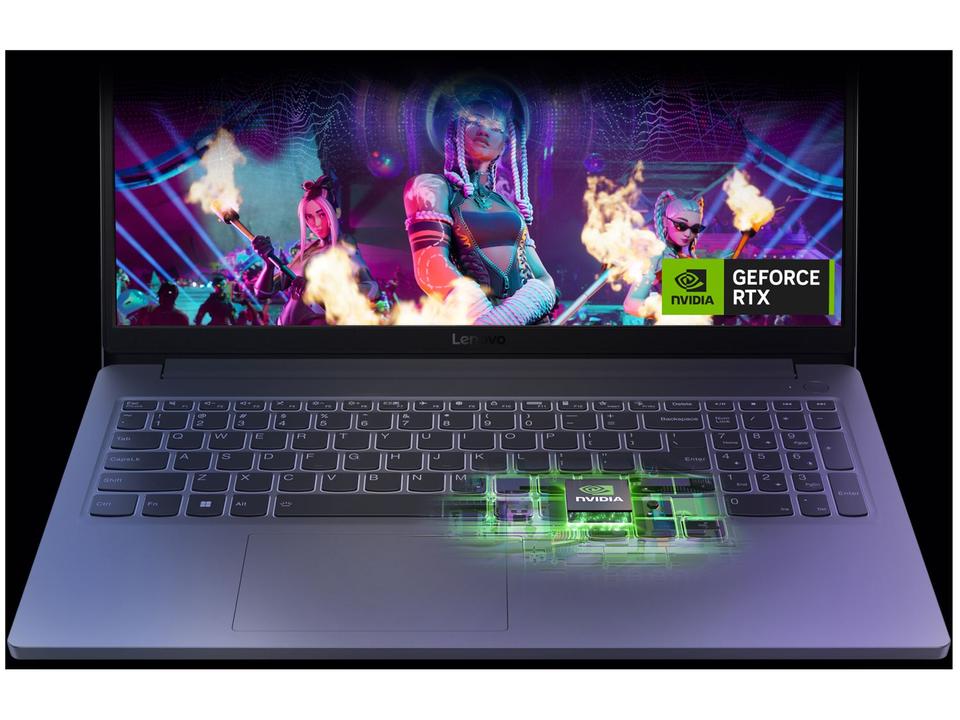 Notebook Gamer Lenovo LOQ 83ME0007BR Intel Core i5 12450HX 16GB RAM 512GB SSD 15,6" Full HD Windows 11 NVIDIA GeForce RTX 3050 83ME0007BR - 5