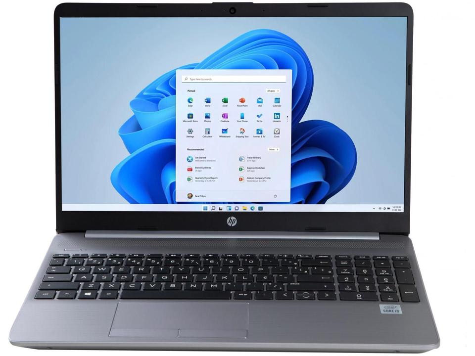 Notebook HP Intel Core i3 8GB 256GB SSD 15,6” - HD Windows 11 256 G8 - 3
