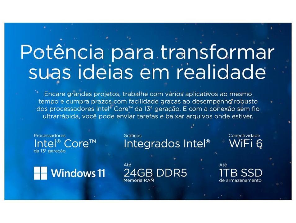 Notebook Lenovo IdeaPad Slim 3 15IRU10 Intel Core 3 8GB RAM 256GB SSD 15,3" WUXGA Windows 11 83NU0000BR - 4
