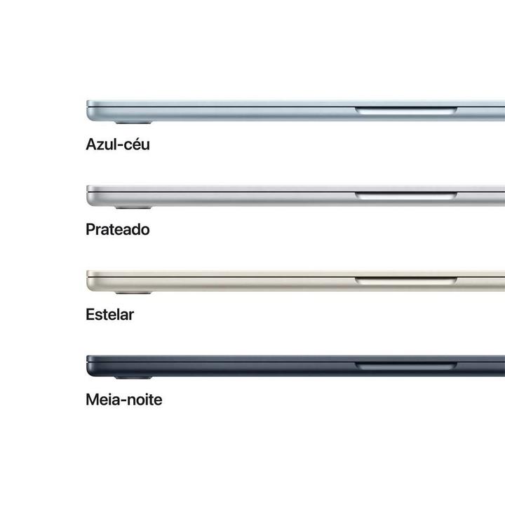 Notebook MacBook Air Apple 15" M5 16GB RAM 1TB SSD Meia-noit - 2