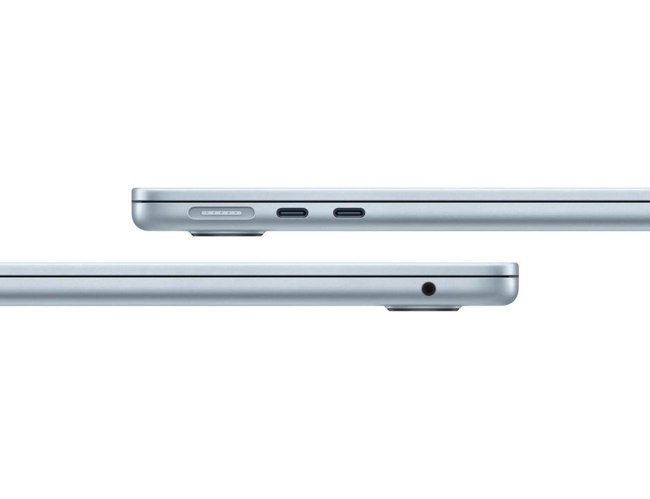 Notebook MacBook Apple Air de 13" M4 Memória Unificada de 16 GB SSD de 256GB Azul-céu - 3