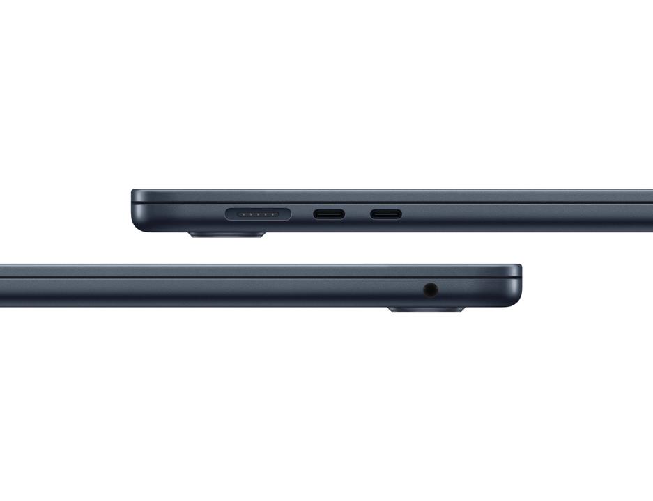 Notebook MacBook Apple Air de 15" M4 Memória Unificada de 16 GB SSD de 256GB Meia-noite - 3