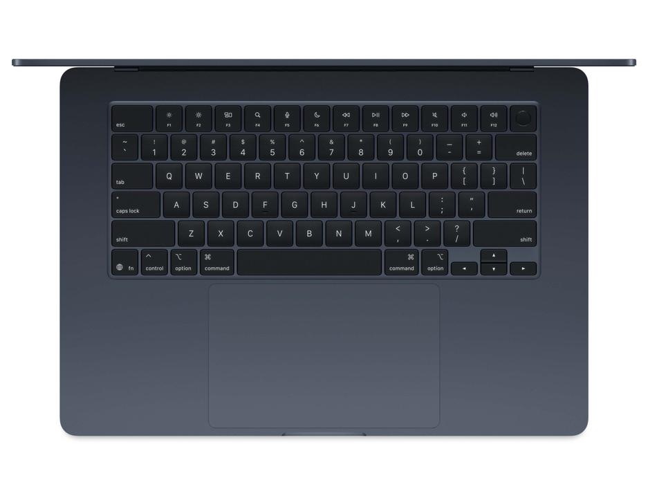 Notebook MacBook Apple Air de 15" M4 Memória Unificada de 16 GB SSD de 256GB Meia-noite - 1