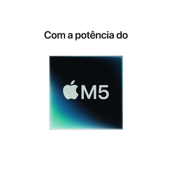 Notebook MacBook Apple Pro de 14" M5 Memória Unificada de 16GB e SSD de 1TB Prateado - 2