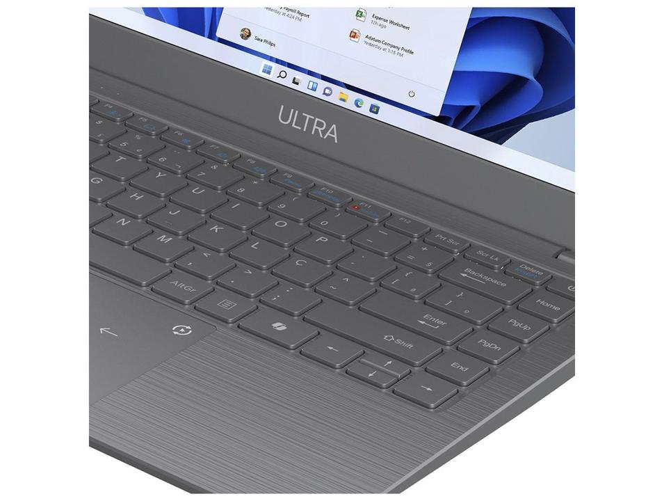Notebook Multi Ultra Intel Pentium Gold 6500Y 4GB RAM 128GB eMMC 1TB Nuvem 14" Windows 11 UB361 - 9