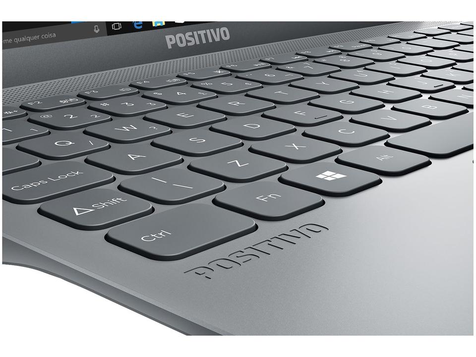 Notebook Positivo Motion Gray Q4128C-S Intel Atom - 4GB 128GB eMMC 14,1” LED Windows 10 - 17