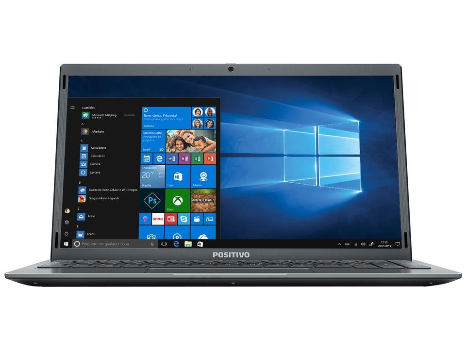 Notebook Positivo Motion Gray Q4128C-S Intel Atom - 2