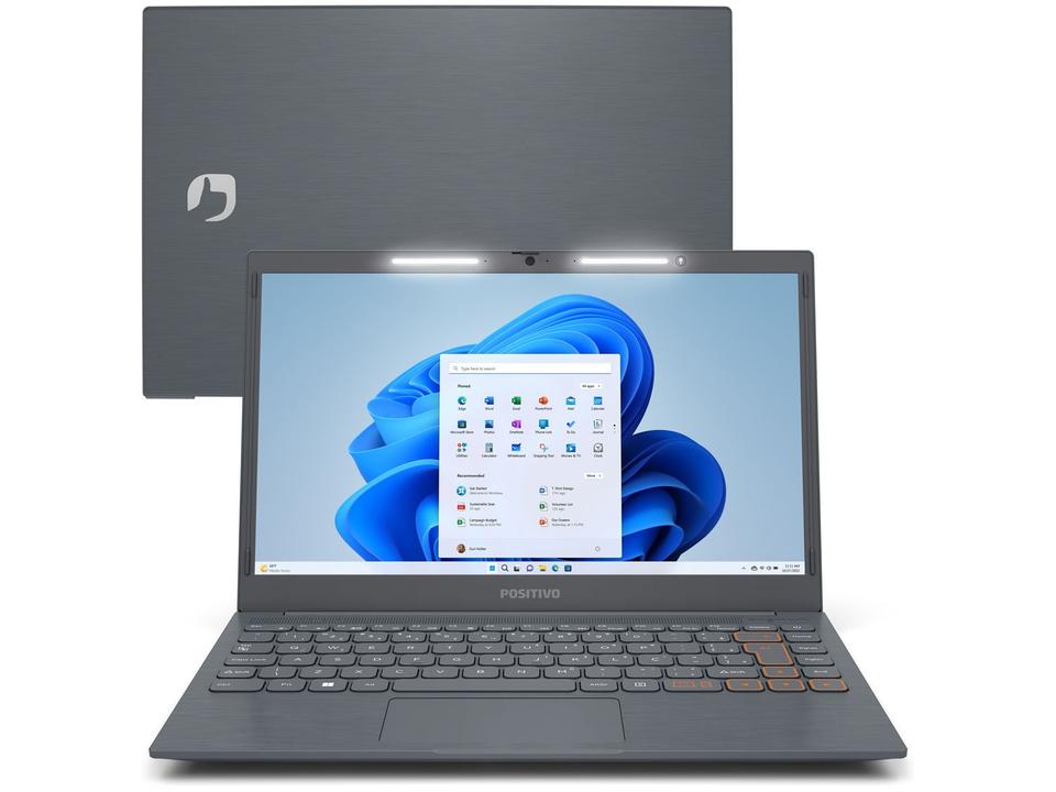 Notebook Positivo Vision C14 Lumina Bar Intel Celeron 4GB 128GB eMMC 14” HD Windows 11 Microsoft 365 - 20